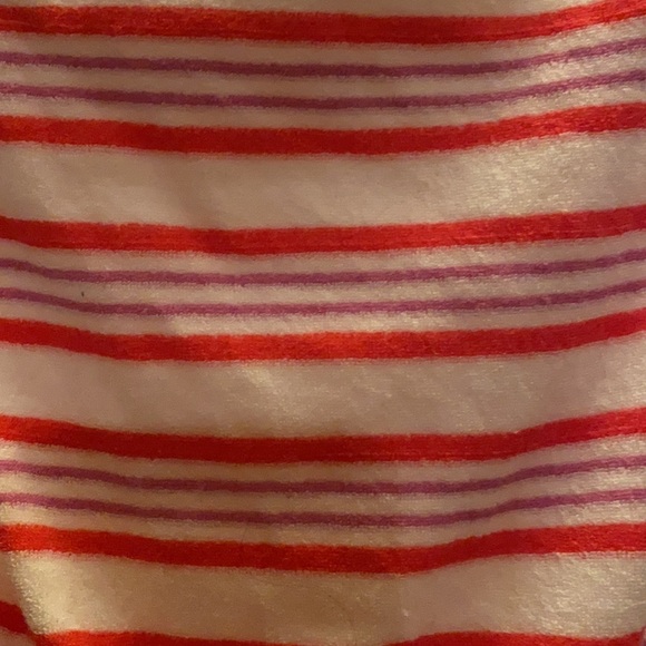 Y2K SEXY HTF TERRYCLOTH STRAPLESS STRIPED ROMPER JUMPSUIT PLAYSUIT ⭐️⭐️⭐️⭐️⭐️ - Picture 9 of 16